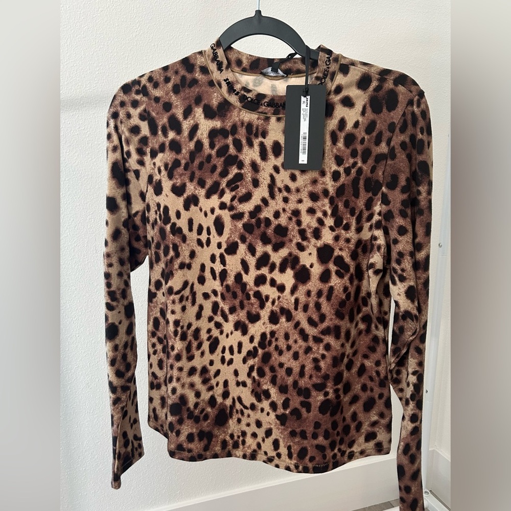 SKIMS x Dolce&Gabbana Cotton
Jersey Long Sleeve T-Shirt XL